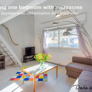 Cocooning 1 Bedroom With Mezzanine - Dodo Et Tartine Appartement Toulon